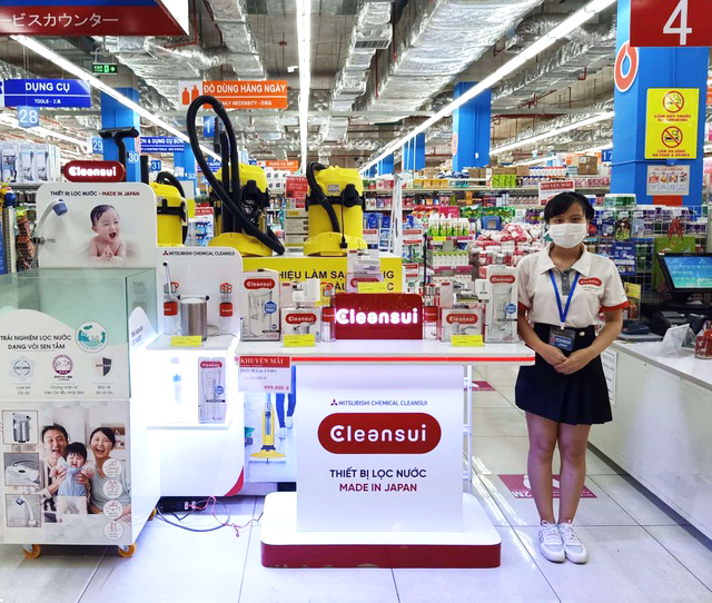 Lọc nước chính hãng Cleansui “lên kệ” các siêu thị lớn - Aoi Hoshi
